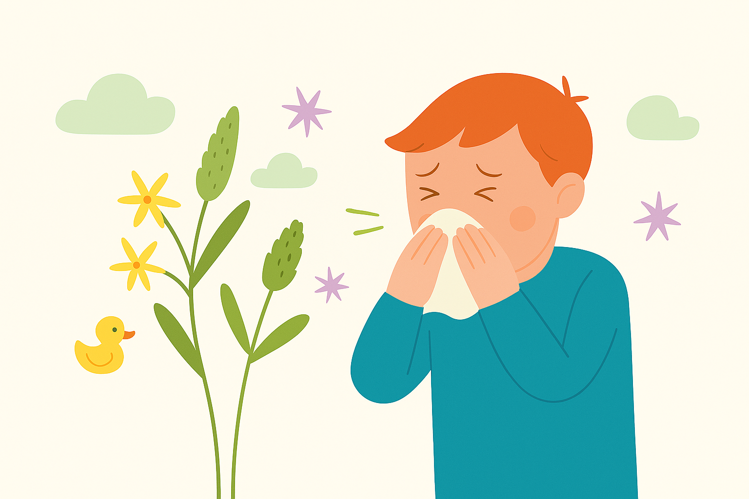 Alergias sazonais na infância: como reconhecer e aliviar sintomas